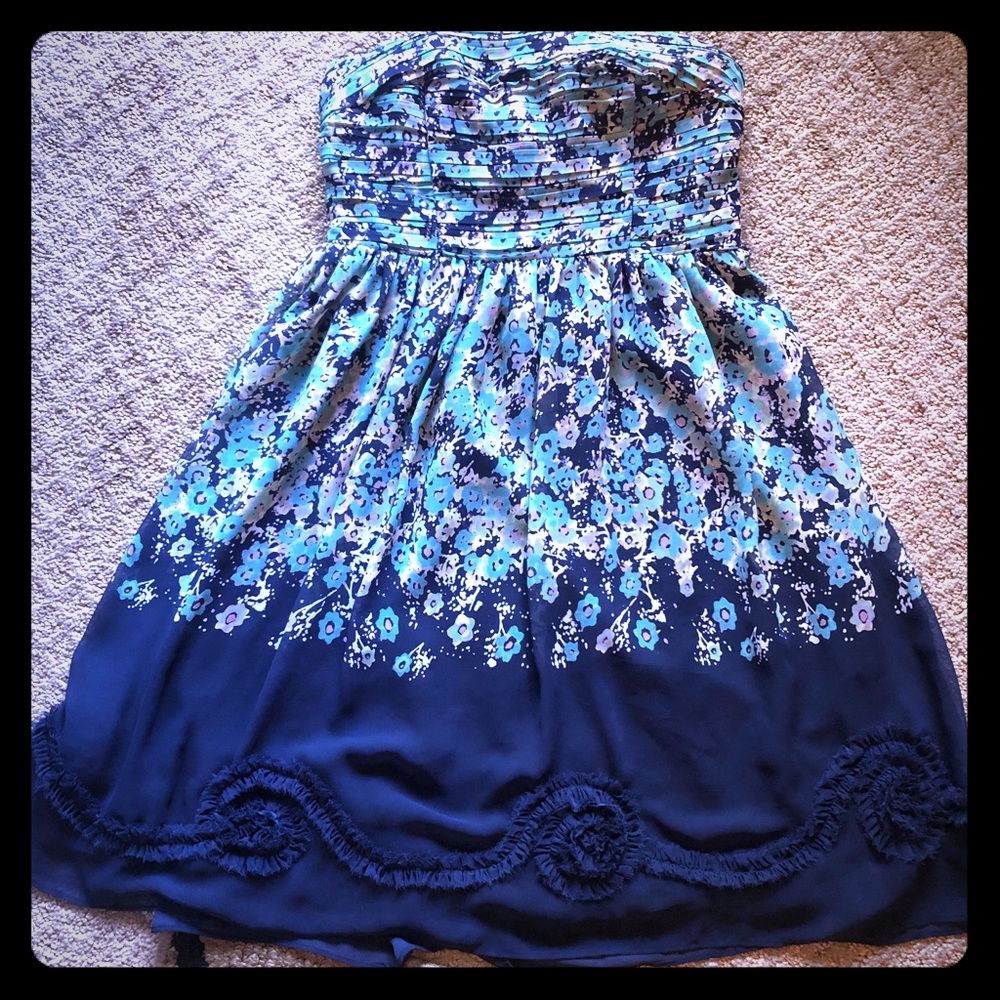 Lauren Conrad Strapless Dress GORGEOUS